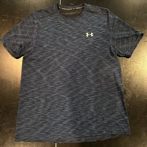 Under Armour Dark Blue and Black Athletic Shirt